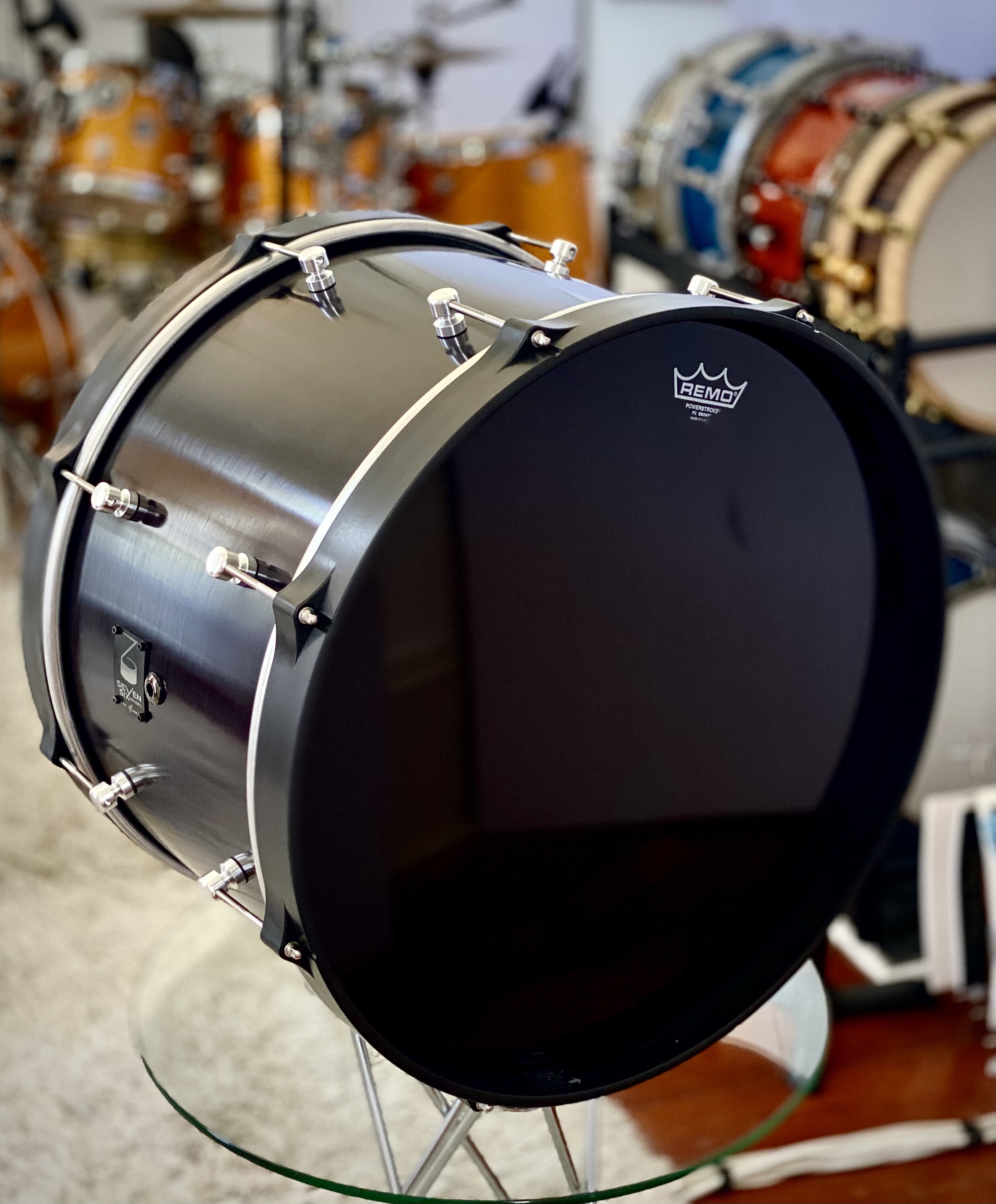 UL Second Line Bass Drum Dark Blue Satin