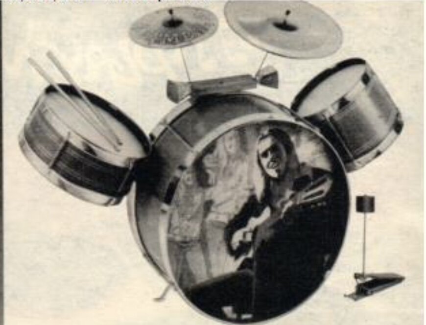 “Denim Country” drum kit, 1976 - Sears Catalog