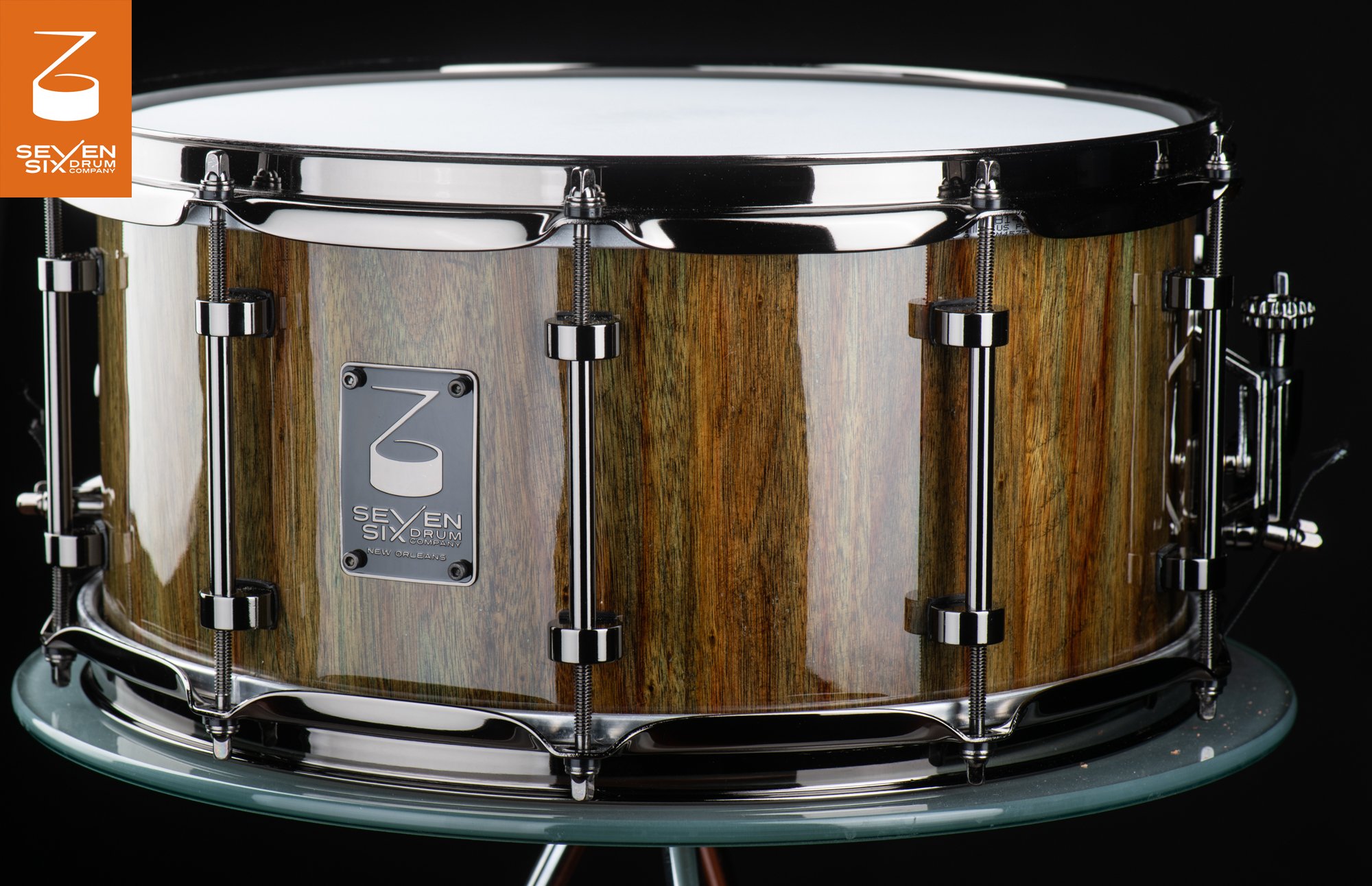 The Green Canary 14" Custom Snare Drum